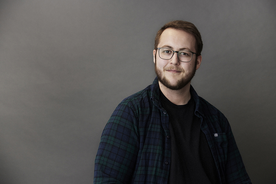 David Osbeck, webudvikler i Ørskovgruppen