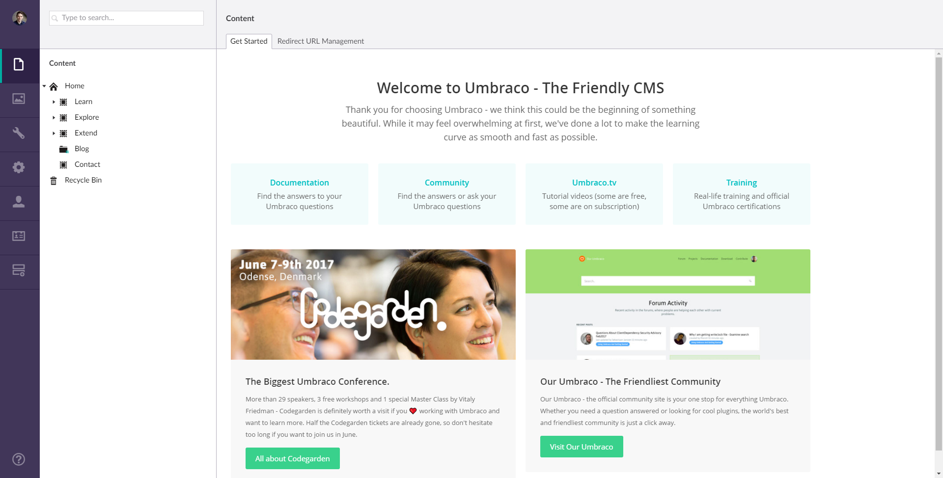 Ændrede farver og branding