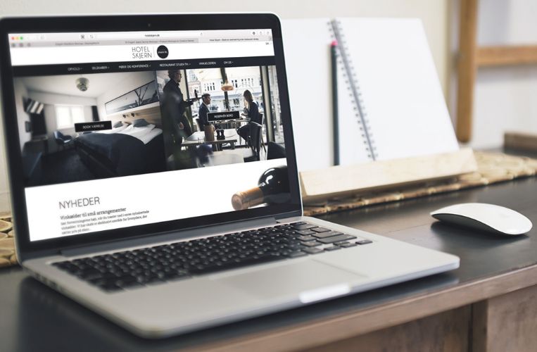 Hotel Skjern hjemmeside